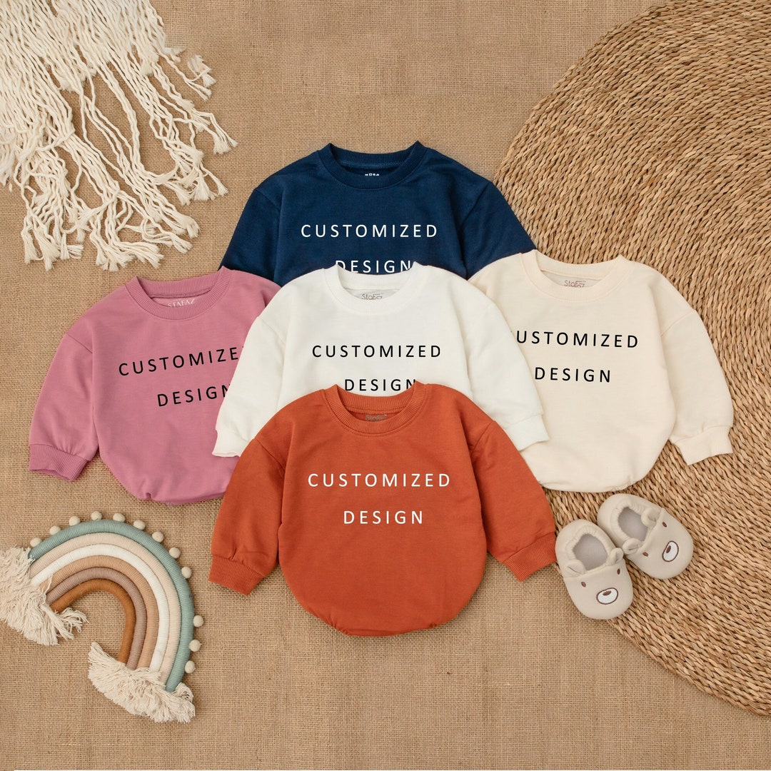 Customized Design Baby Romper, Baby Shower Gift, Coming Home Outfit ...