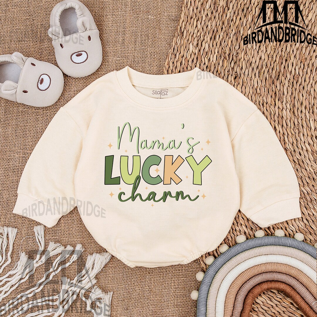 Luck O' The Irish Infant Zipper Romper by TwoCan