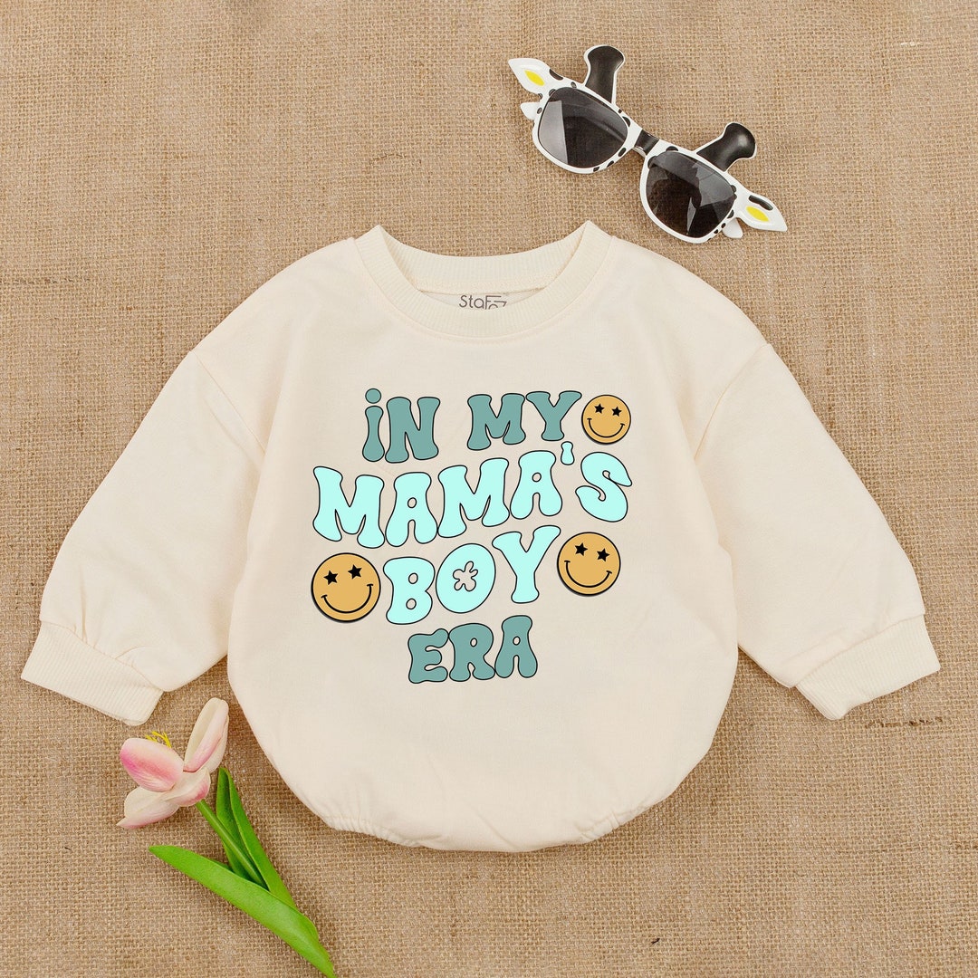 My Mama's Boy Era Romper, Mama's Little Man Bodysuit , Mama's Boy Shirt