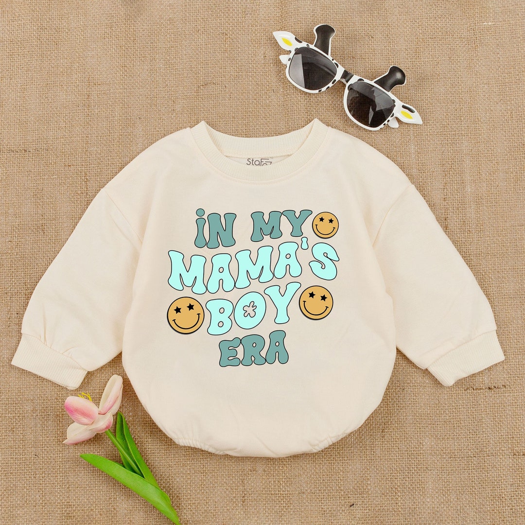 My Mama's Boy Era Romper, Mama's Little Man Bodysuit , Mama's Boy Shirt ...