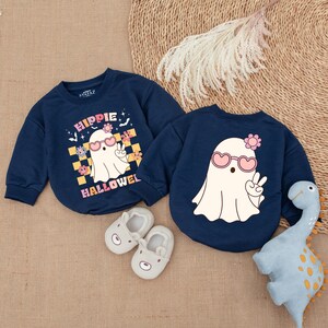 Personalized Ghost Halloween Baby Romper Costume: Soft, Cozy Sweatsuit