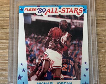 Hall of Fame Michael Jordan 1992 Fleer #273 PSA 9 Mint Chicago