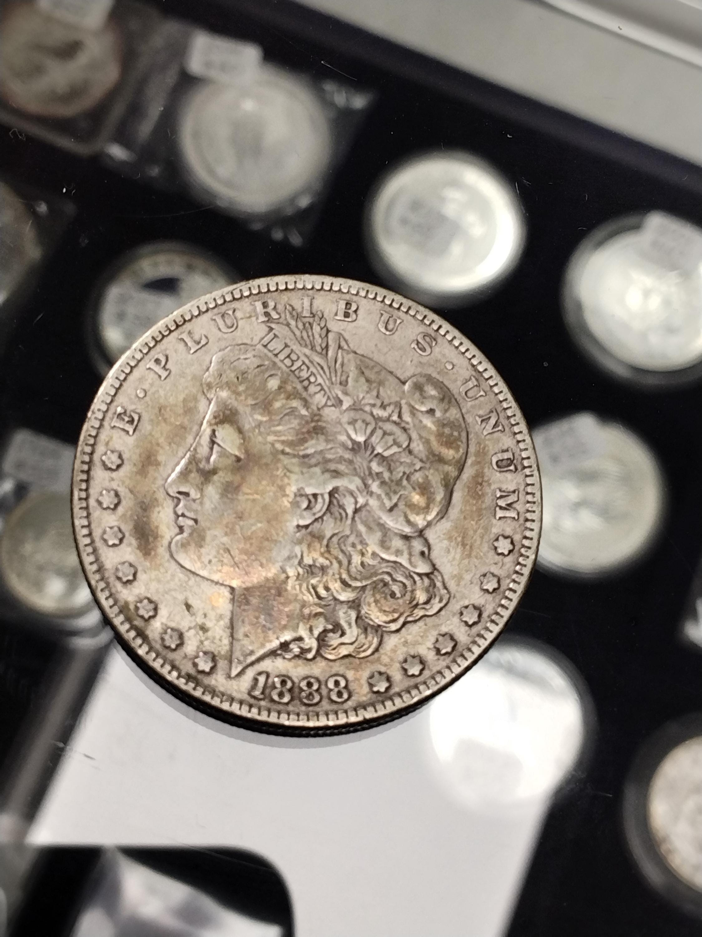 1888-O $1 Morgan Silver Dollar - PCGS MS64 1888-O $1 Morgan Silver Dollar - PCGS MS64