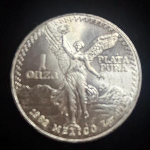 1982 Libertad   Mexico 1 Onza Plata Pura 999  - Gem BU - Key date - lot 2001