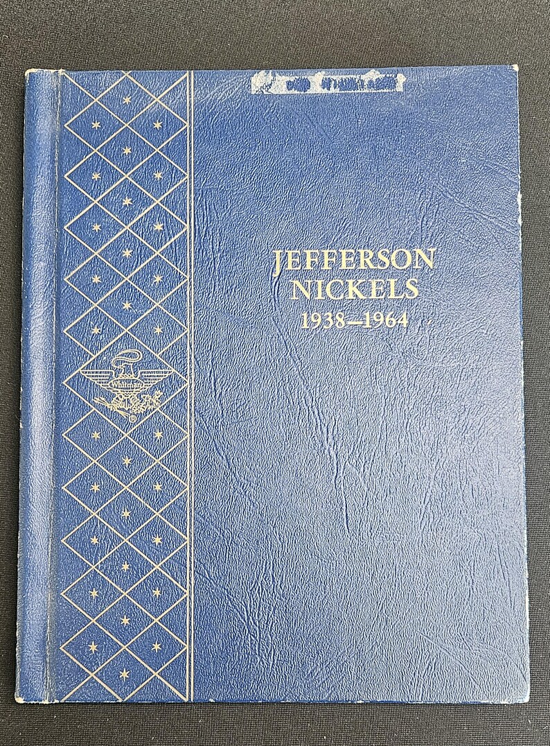 Jefferson Nickel Set Complete 1938-1964 Library Coins Album Incl. Silver Wartime Nickels BU ! image 11