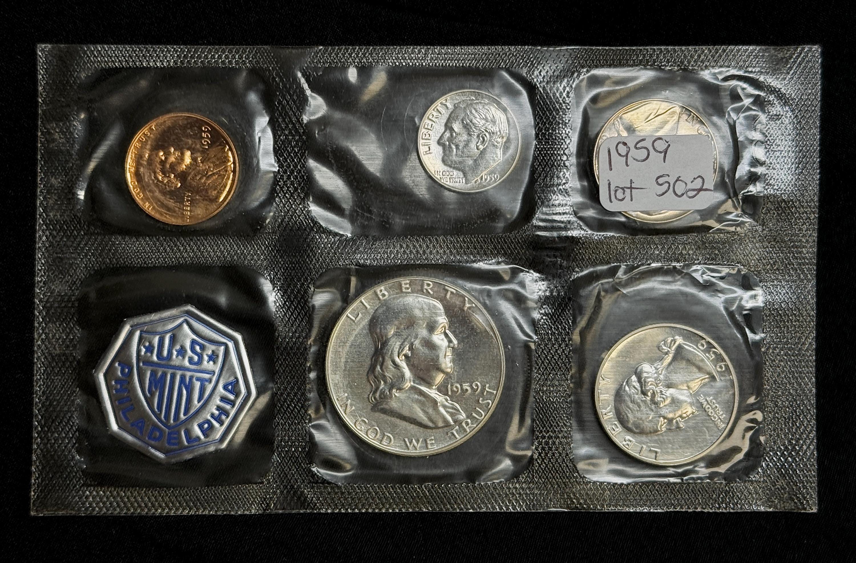1959 Coin Proof Set - Etsy
