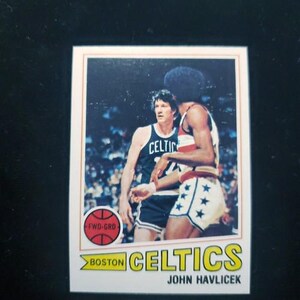 1977-78 Topps #70 John Havlicek Boston Celtics Basketball Card, NM