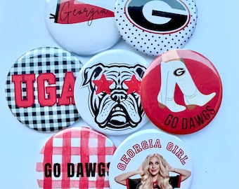 University Of Georgia Buttons