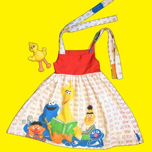 Sesame Street Dress - Etsy