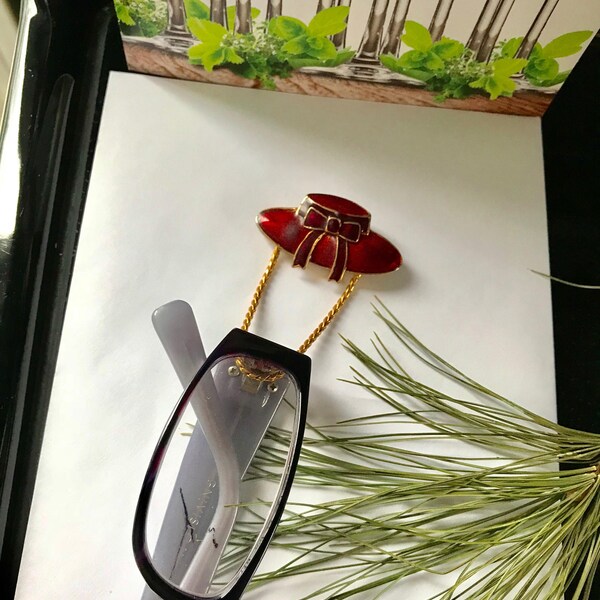 Eyeglass Brooch Etsy
