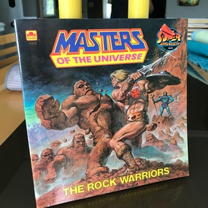 1985 Golden Book Wheeled Warriors The Vision Book