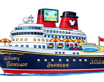 Disney Cruise Line (DCL) Cabin Door Cruise Ship Custom Souvenir Fridge Magnets