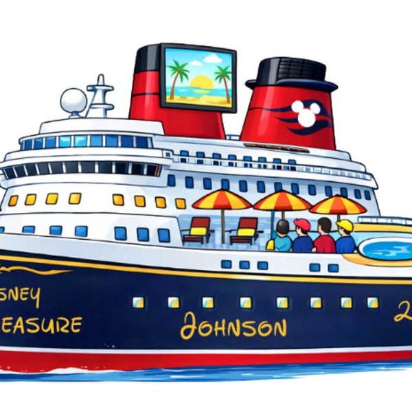 Imanes de nevera personalizados de Disney Cruise Line (DCL) para puertas de camarote de cruceros