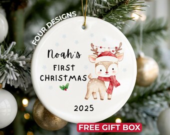 Baby Boy Ornament, Custom Baby Boy Christmas Ornament Personalized Baby Boy Keepsake Baby Boy First Christmas Ornament for Baby Boy Ornament
