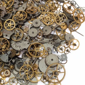 Genuine Vintage Pocket Watch Parts Steampunk 1 Ounce/30 Grams