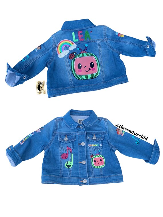 Custom Cocomelon Denim Jacket - Etsy