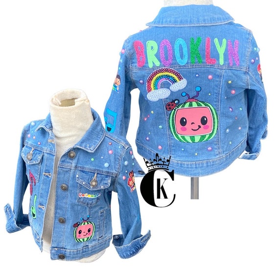 Pearls Cocomelon Denim Jacket - Etsy