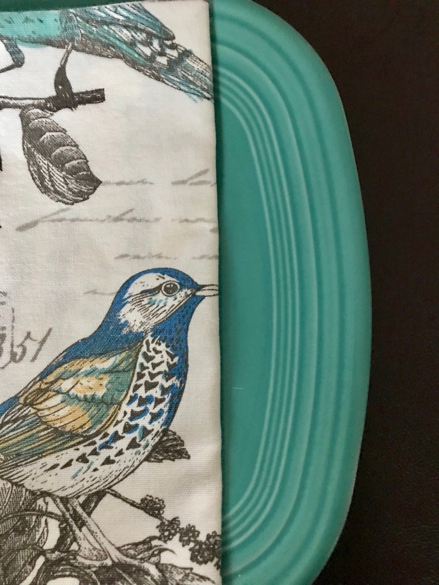 Bird napkins cloth napkins Summer napkins reusable Etsy