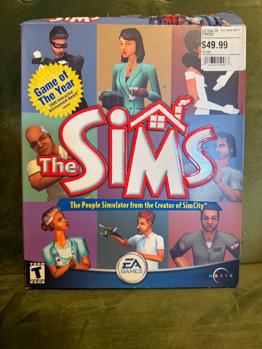 The Sims PC Cd-rom (2000) – Complete Big Box Edition – EA / Maxis ...