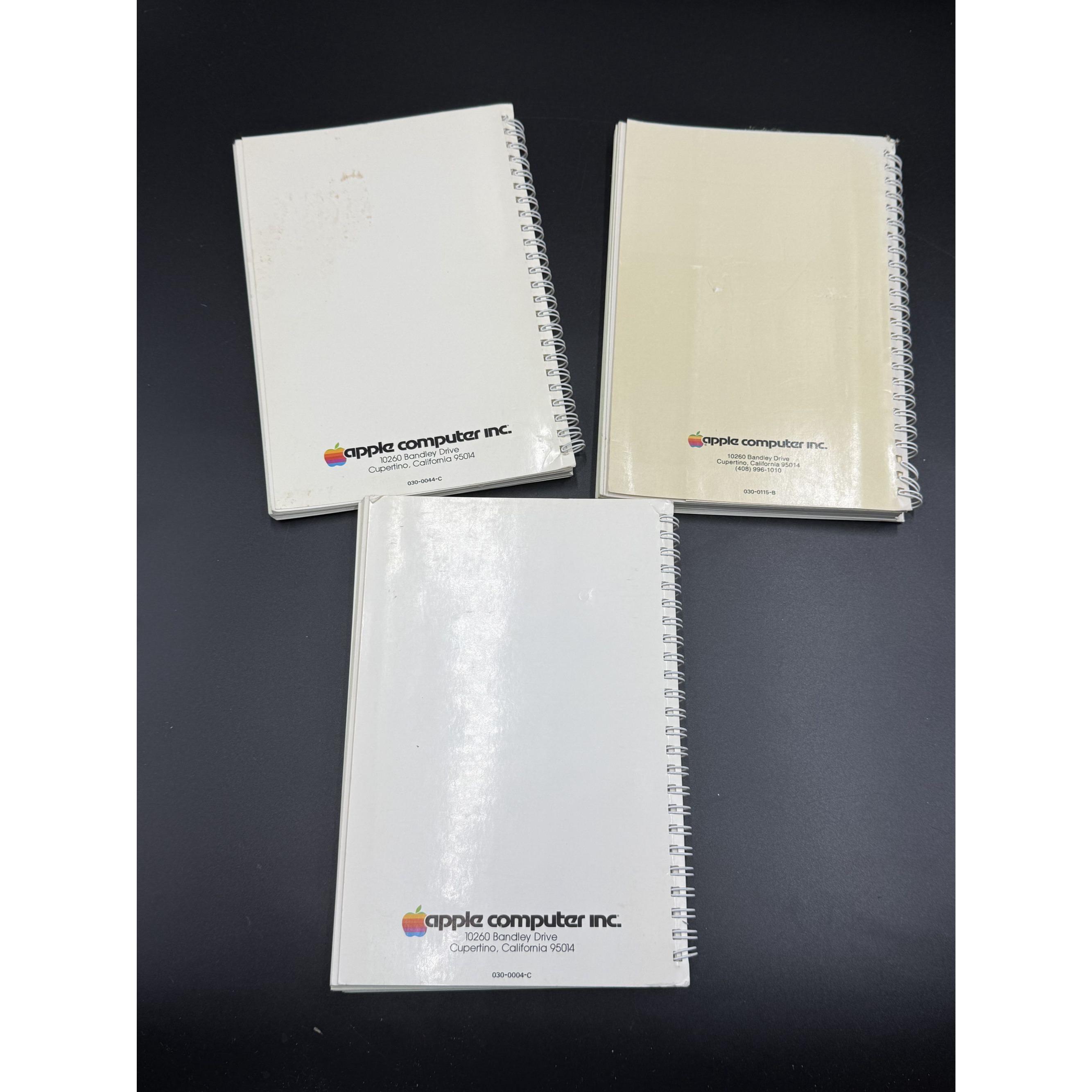 Vintage Apple II Manuals Set of 3 - Applesoft Tutorial Reference Manual ...