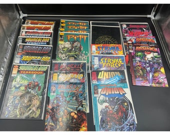 25 NEW Image Comic Books 1990's Youngblood Wildstorm Rising Shadow Hawk Union Wildcats +