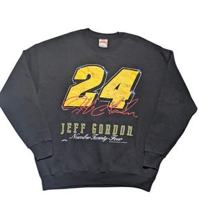 Vintage 90's Jeff Gordon #24 NASCAR Sweatshirt - Nutmeg Mills