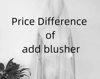 add sheer tulle blusher