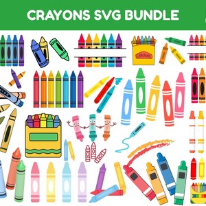 Crayon Split Monogram Svg, Crayon svg, Teacher Svg, Crayon Wrapper Svg, Crayon Set Svg, Crayon Wrapper Cut File, Crayon Shirt Svg , crayons