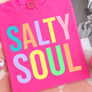 Salty vibes, beach  svg png designRetro Collage Summer Sublimation, Popular Trendy Summer, Sunshine Png, Preppy Summer Design Png