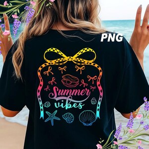Coquette Seashell png, Beach png, Coastal png, Retro Summer, Summer Vibes, Summer Coquette, Vintage Summer, Girls Trip Png, Instant Download