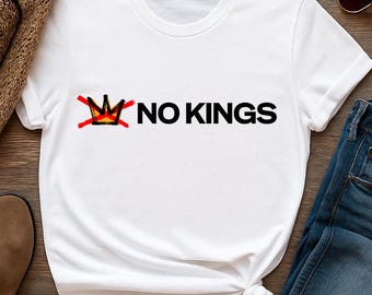 Anti Trump Protest Signs No Kings Printable Resist Defend Democracy Art no kings poster no kings protest