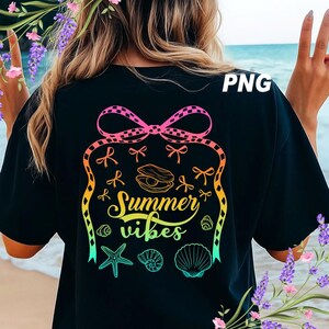 Coquette Seashell png, Beach png, Coastal png, Retro Summer, Summer Vibes, Summer Coquette, Vintage Summer, Girls Trip Png, Instant Download
