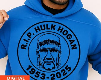 T-shirt Hulk Hogan Classic Graphic - Unisexe - Manches Courtes - Design Rétro - Polyester Extensible