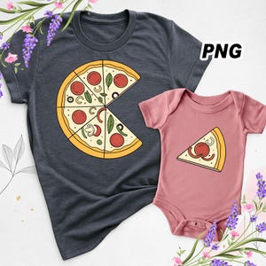 Pizza family shirt, Daddy and Me Funny Shirts, funny family shirt, Fathers Day Mini Outfit, Dad Son Shirt, Dad Girl Tee, mom and baby shirt