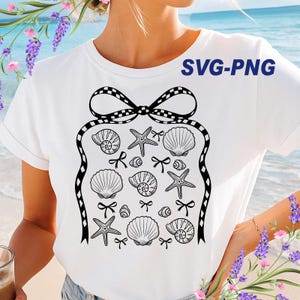 Coquette Seashell png, Beach png, Coastal png, Retro Summer, Summer Vibes, Summer Coquette, Vintage Summer, Girls Trip Png, Instant Download