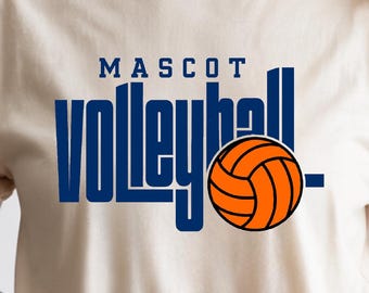 Mamá de voleibol SVG, Plantilla de equipo de voleibol SVG PNG, Mamá de voleibol SVG PNG, Archivos SVG para Cricut (Descarga digital)