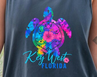 Key West Florida Png Design, Florida beach Png, summer vibes png, Tropical Beach Sublimation PNG (Digital Download)