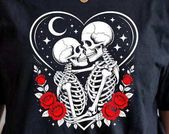 The Lovers SVG, The Lovers, Skeleton lovers svg, Valentine skeletons svg, Skeleton love svg, Skeleton heart svg (Digital Download)