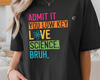 Admettez-le vous Love Science Png Svg - Citation scientifique drôle professeurs de png et amateurs de STIM (téléchargement numérique)