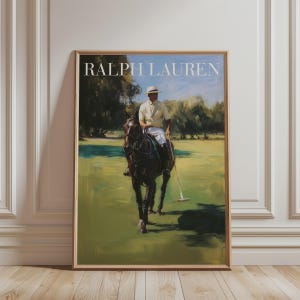 Ralph Lauren Polo 3 Horses - Etsy