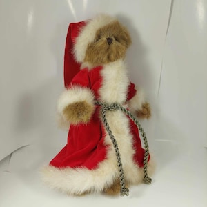 Vintage Ganz Cottage Collectibles “Christmas ” SANTA Teddy Bear, 10 Inch