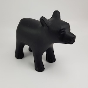 Black Bear Cub Solid Ceramic Statue