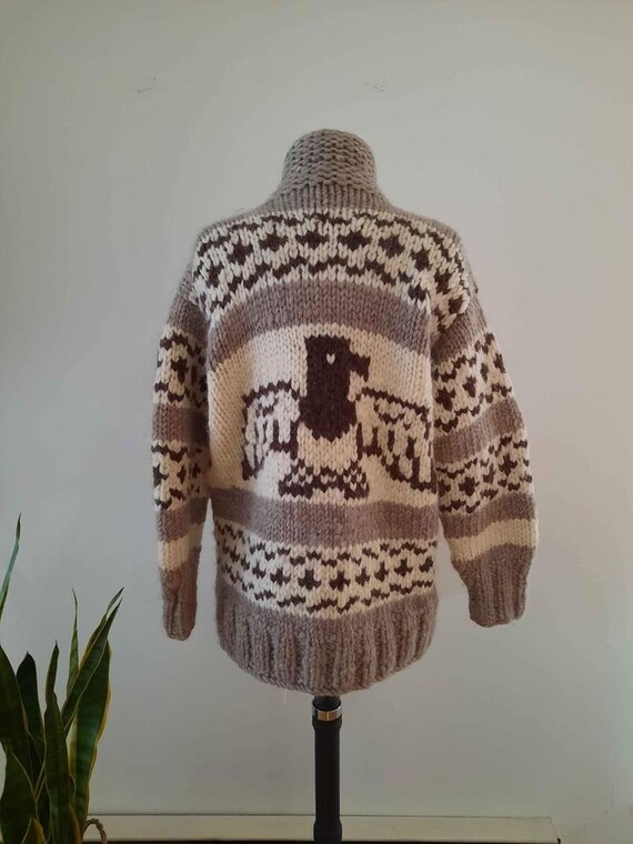 Handmade Wool Cowichan Eagle Design 