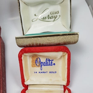 Caixas para joias vintage - conjunto de 4