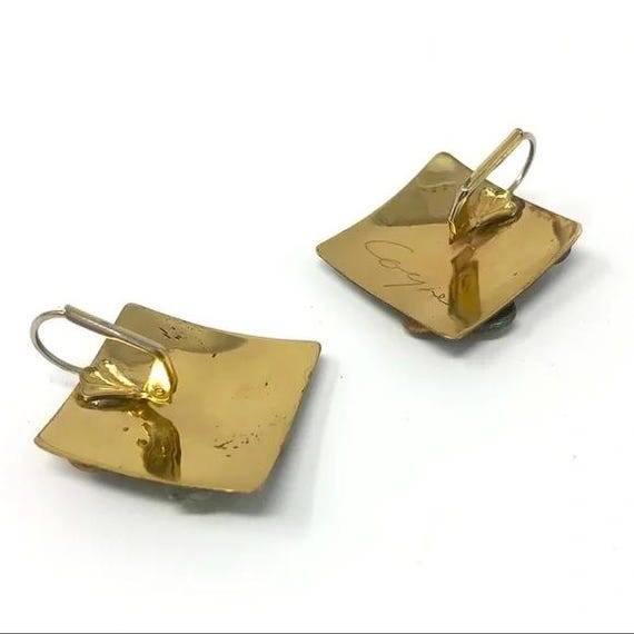 Artisan solid brass pierced equestrian horse head… - image 5