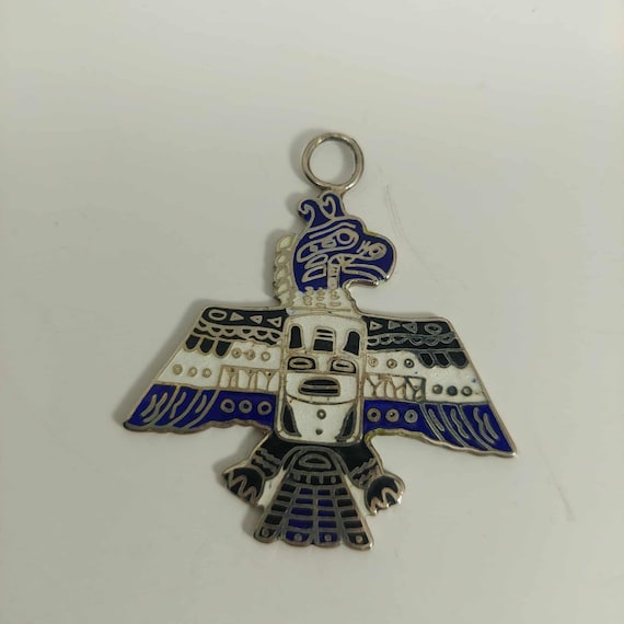 Vintage Native First Nations Signed THUNDERBIRD D… - image 5