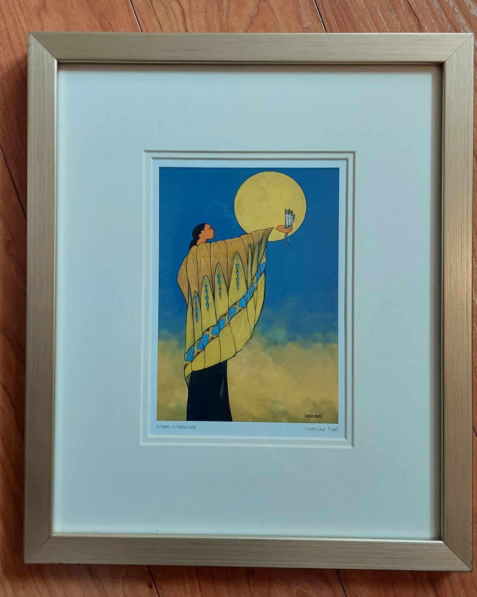ツ*ン様 L MAX 4 Diva of The Moonlight 3 Maxine Noel Sioux Artist Framed Picture -MOON MEDICINE - Etsy Israel