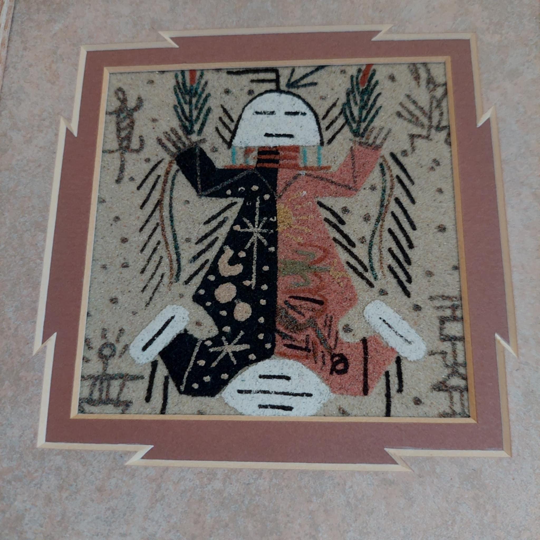 SALE☆NATIVE AMERICAN SAND ART LAMP/照明 ネイティブアメリカン