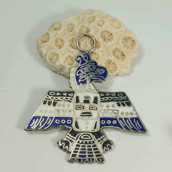 Vintage Native First Nations Signed THUNDERBIRD D… - image 2