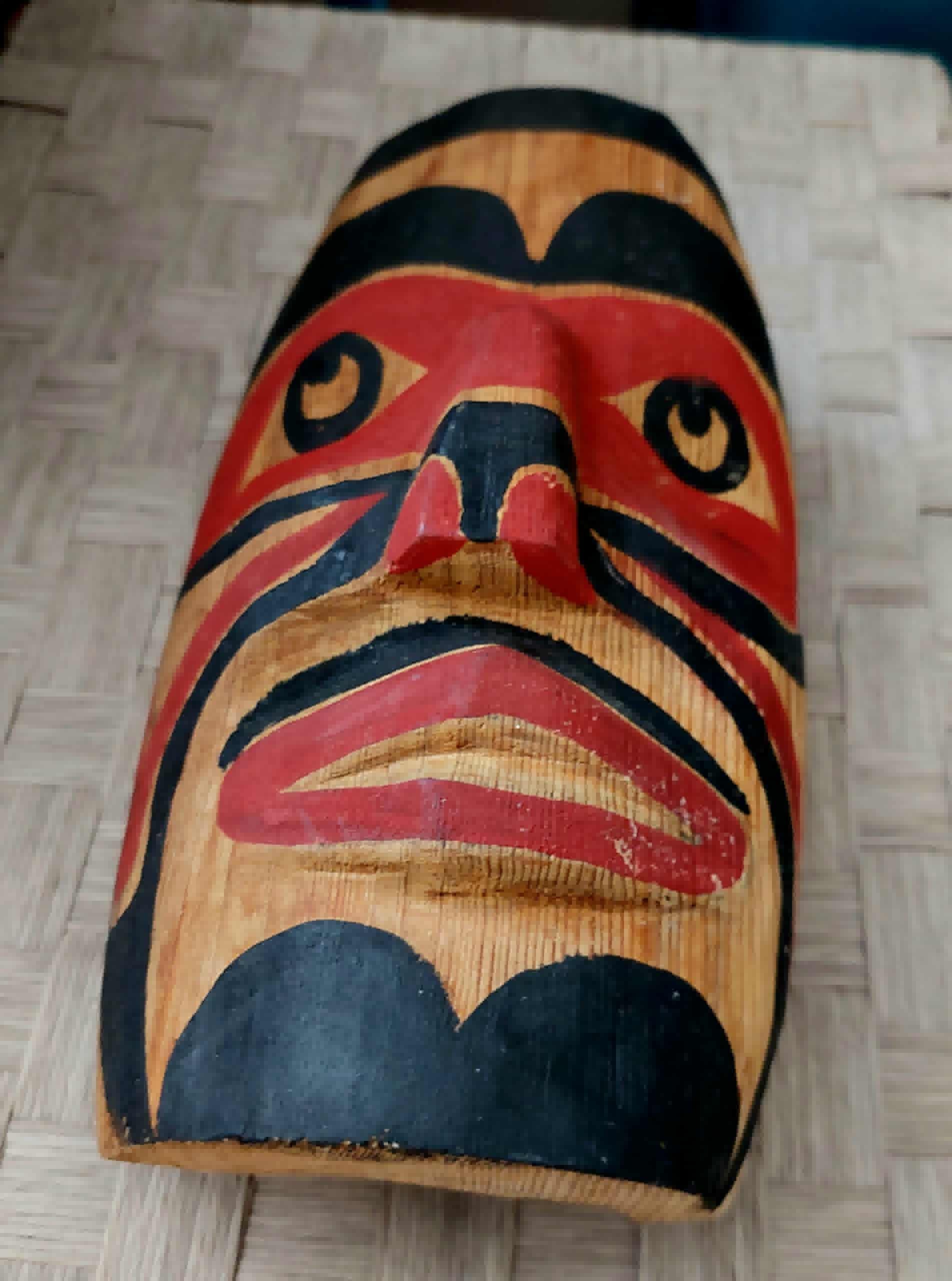 Native American Wall Mask - Etsy